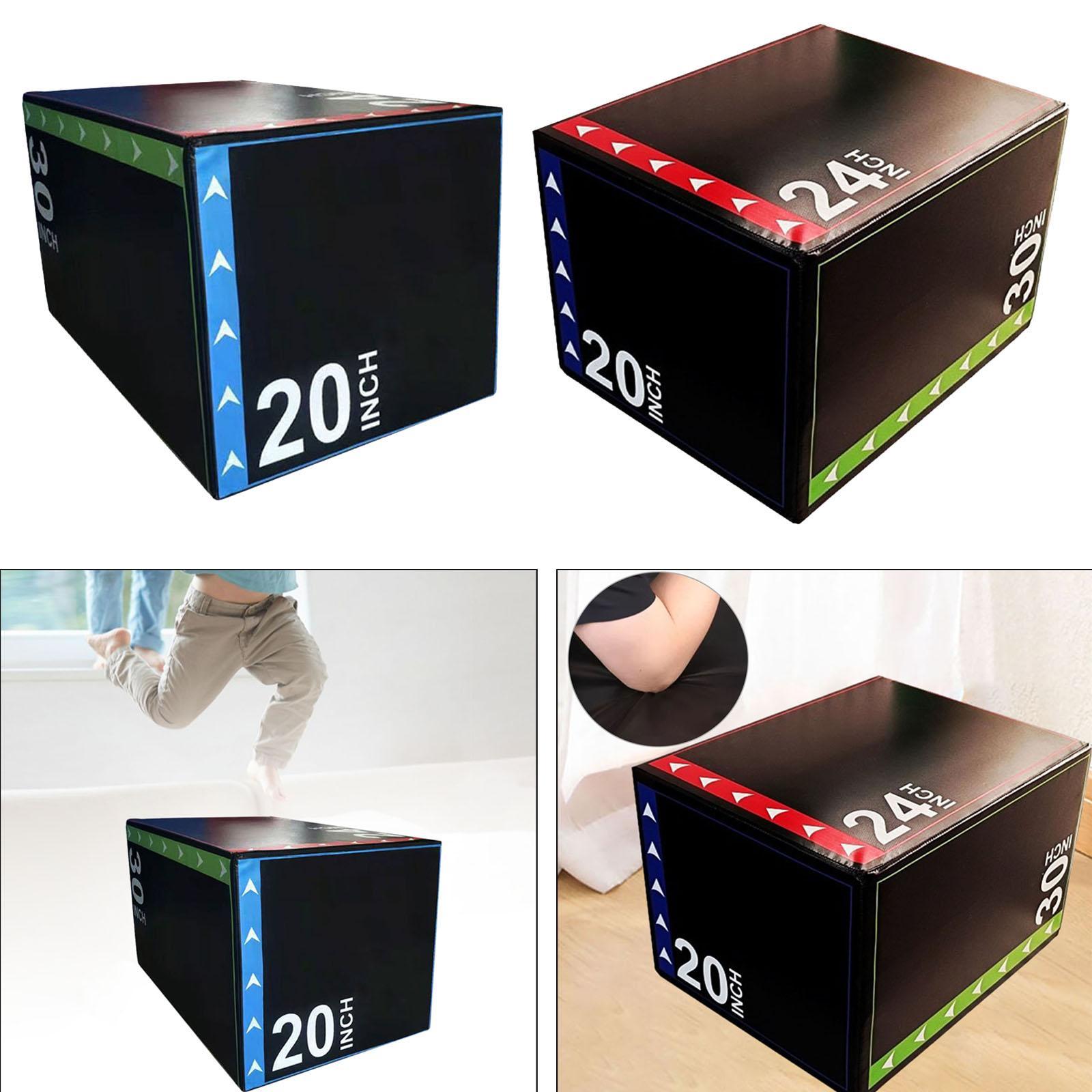 Home Gym Kit For Men - Коробка для прыжков 3-в-1, плиометрическая коробка