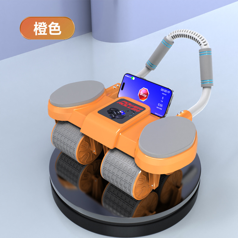 Ab Roller Wheel - Четырехколесный ролик для пресса с поддержкой
