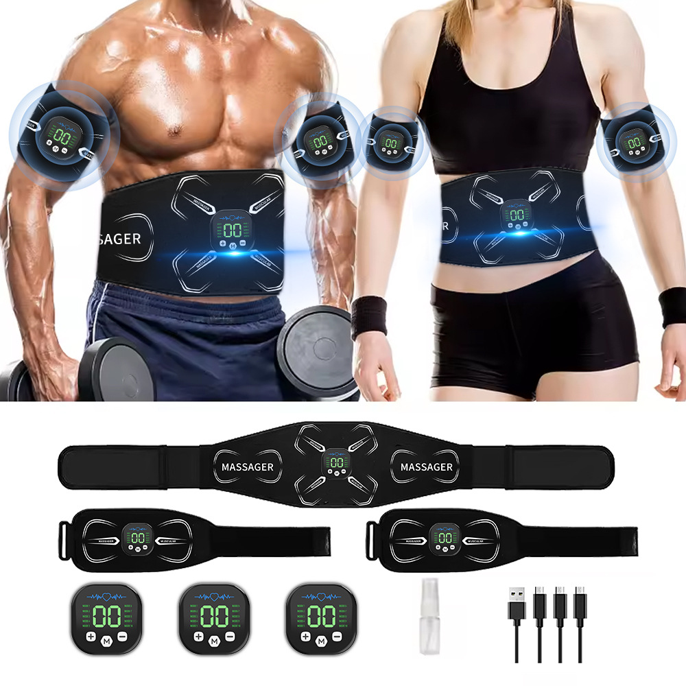 Home Gym Rig - Электростимулятор мышц EMS: тренажер для пресса,