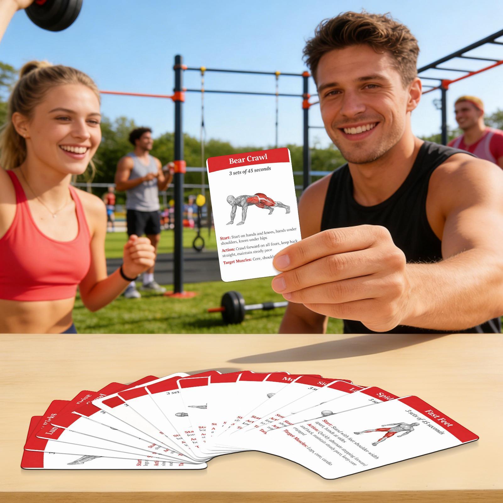 Карточки для тренировок, набор – обзор и цена Home Gym Kit For Men