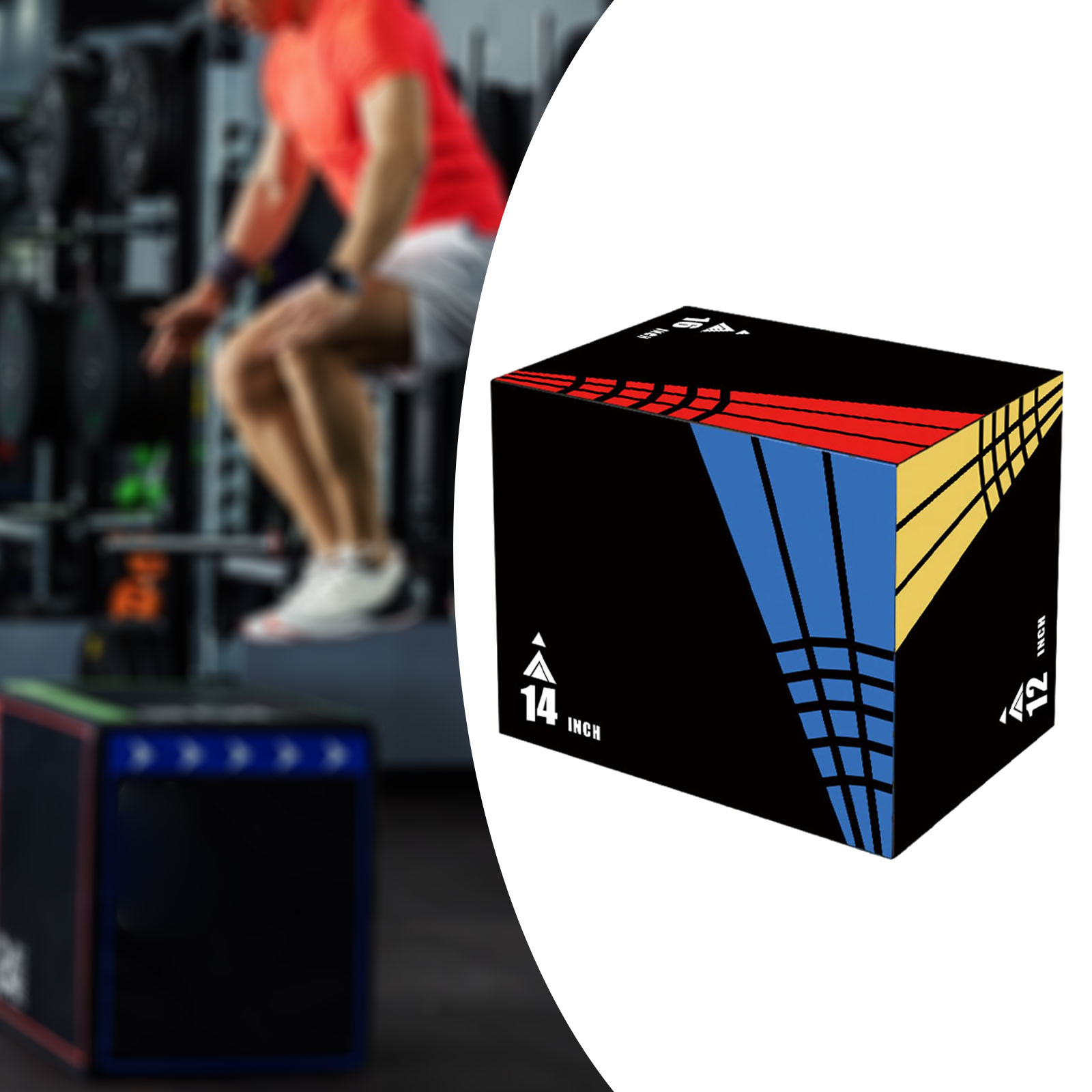 Коробка для прыжков 3-в-1, пли – обзор и цена Home Gym Kit For Men