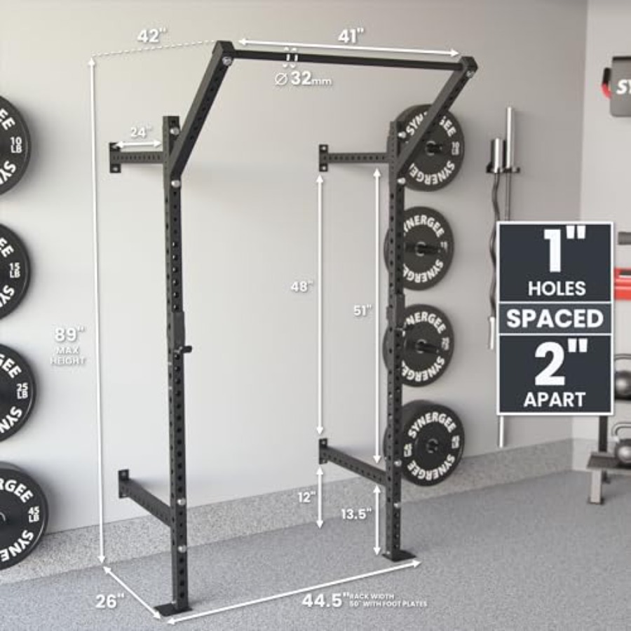 Настенная стойка для приседани – обзор и цена Home Gym Wall